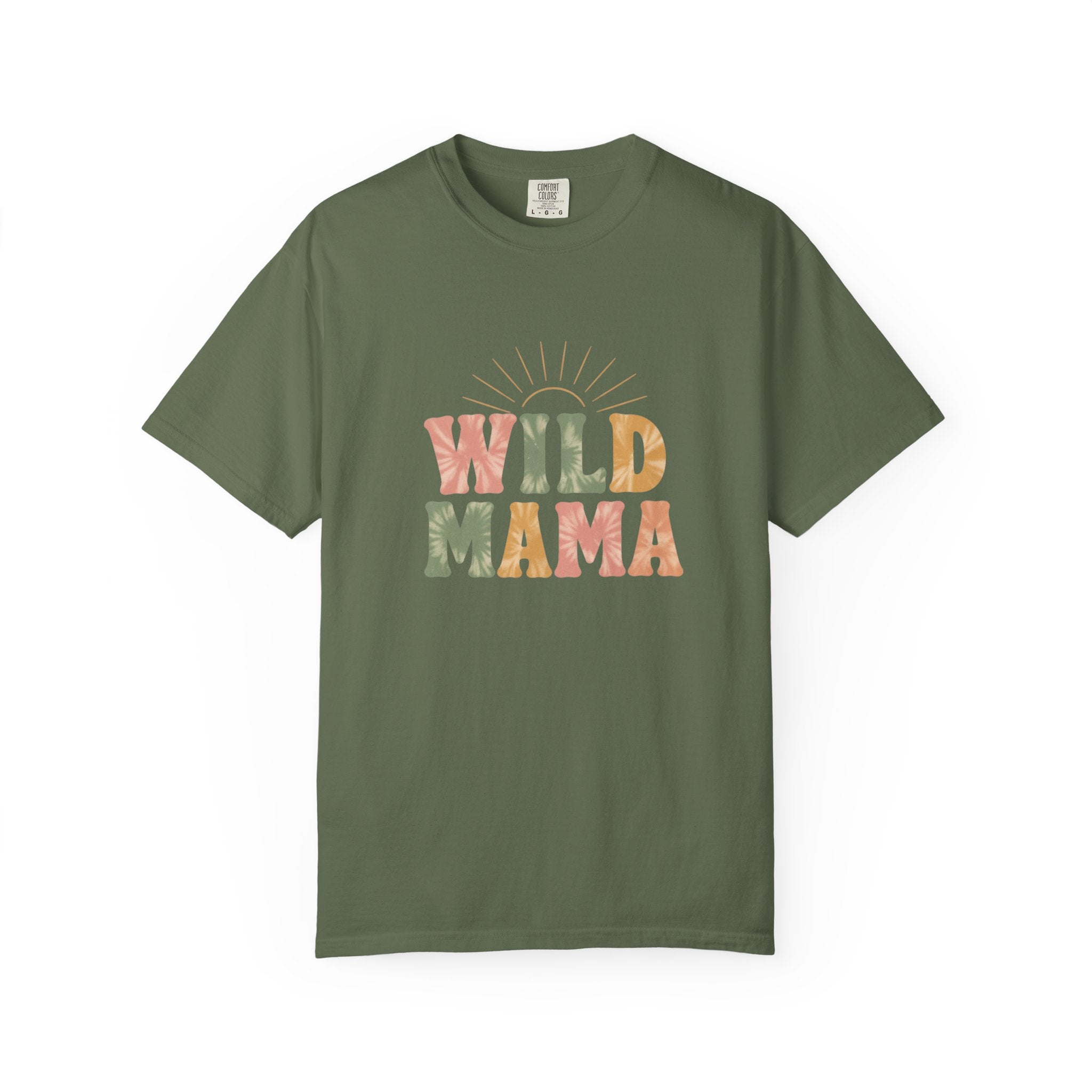 Wild Mama Raising Wild Ones Comfort Color T-shirt