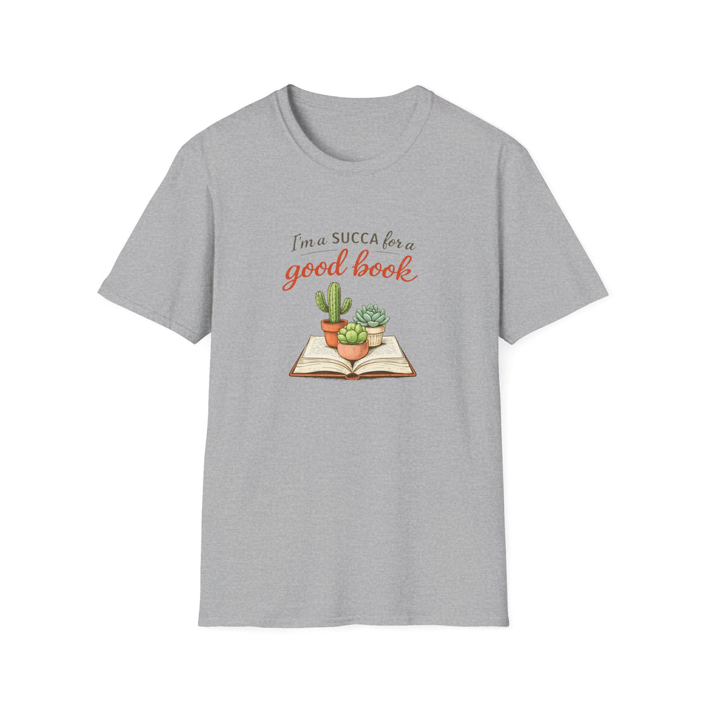 Succa For A Good Book Unisex Softstyle T-Shirt