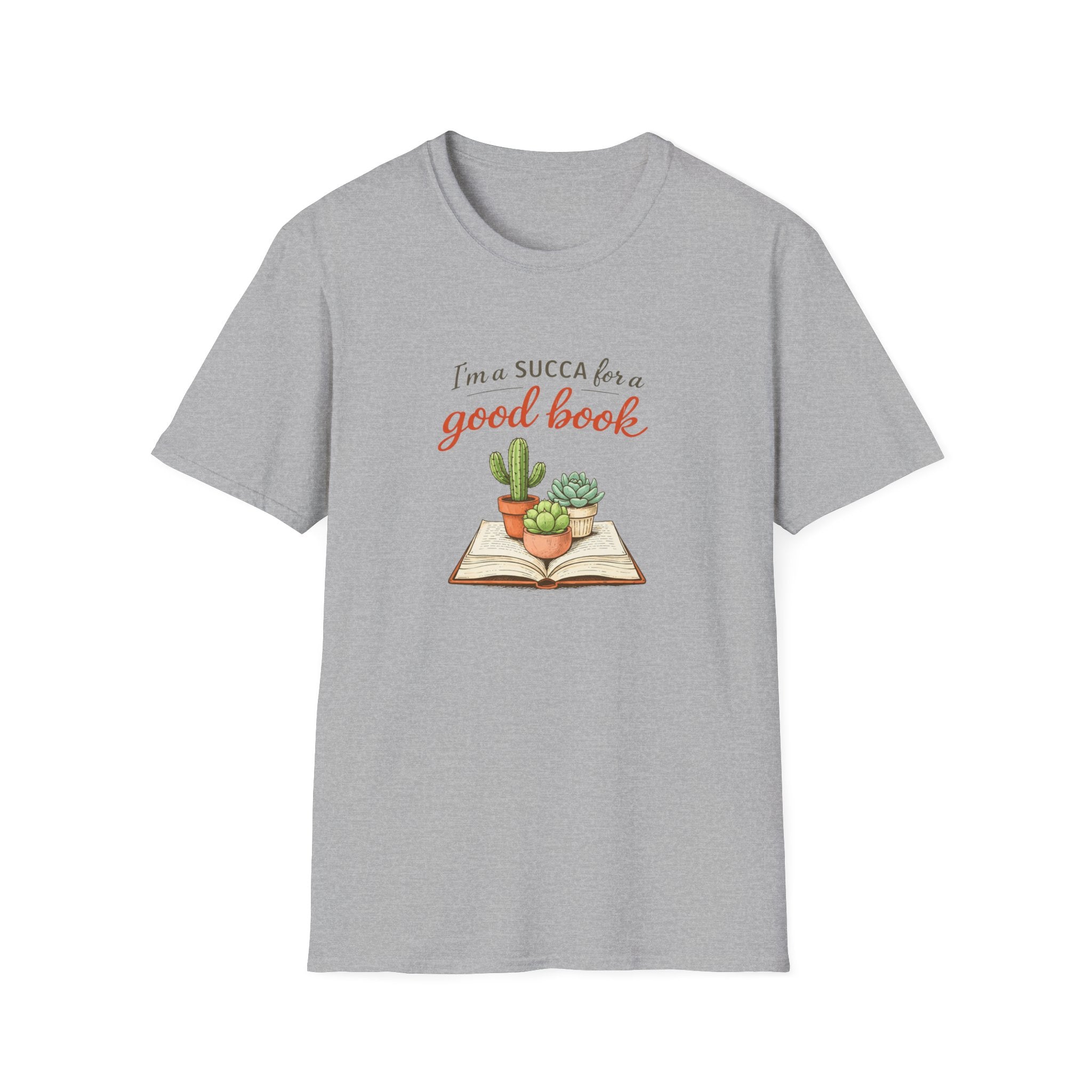 Succa For A Good Book Unisex Softstyle T-Shirt