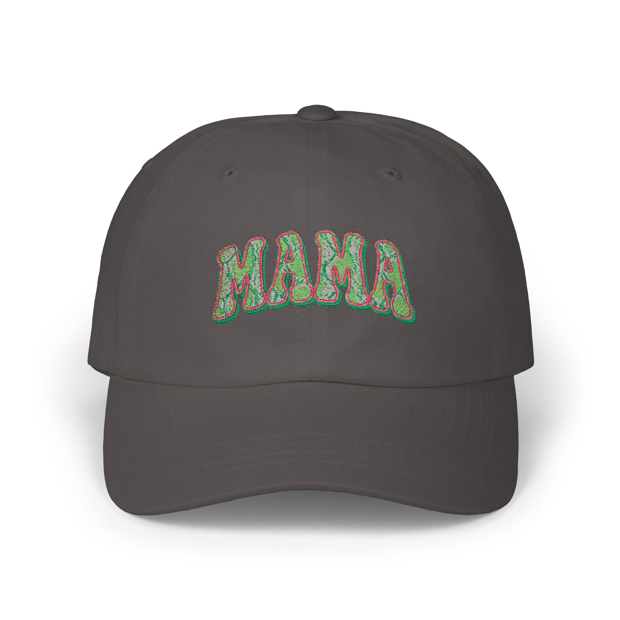 Snake Skin MAMA Embroidery Cap