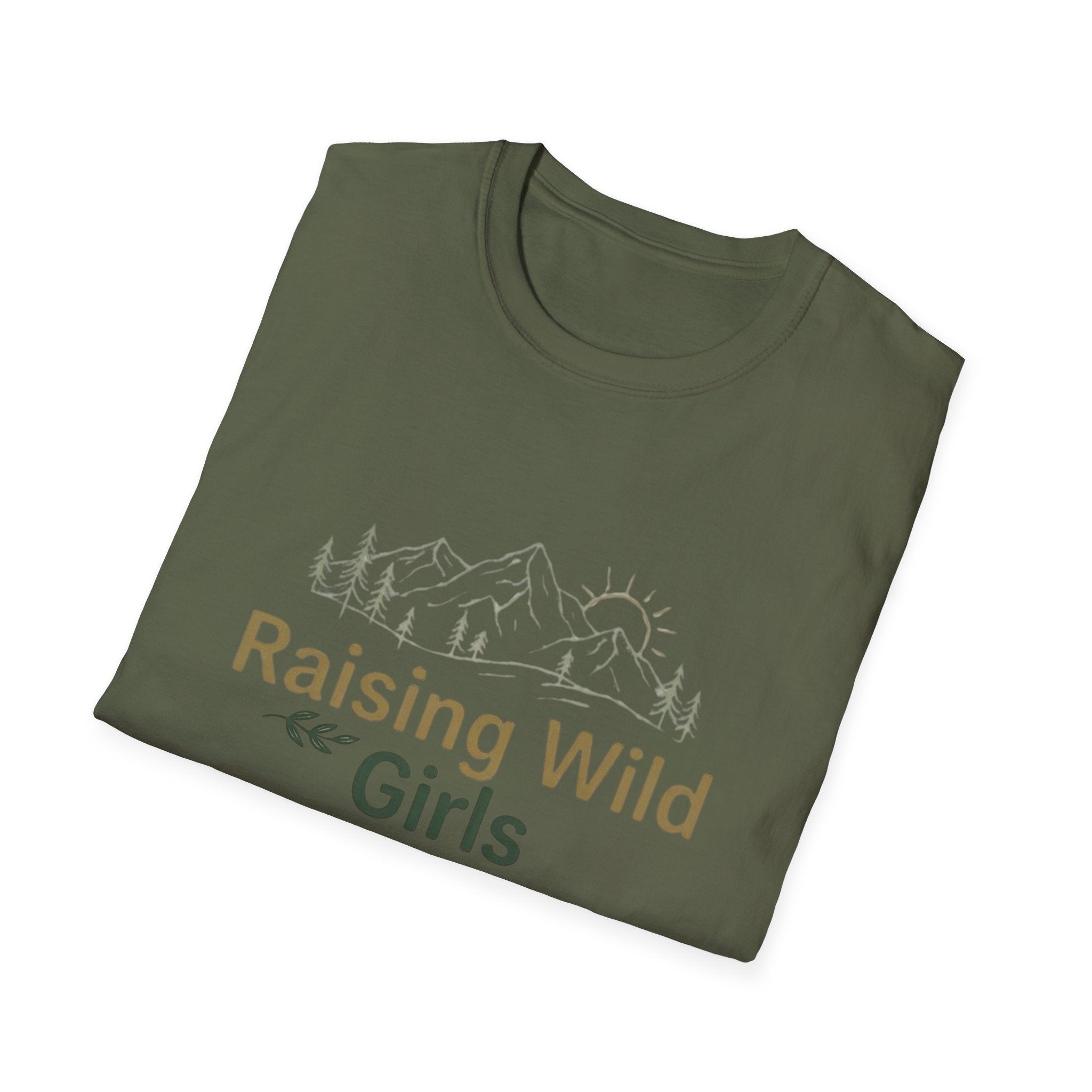Raising Wild Girls Unisex Softstyle T-Shirt