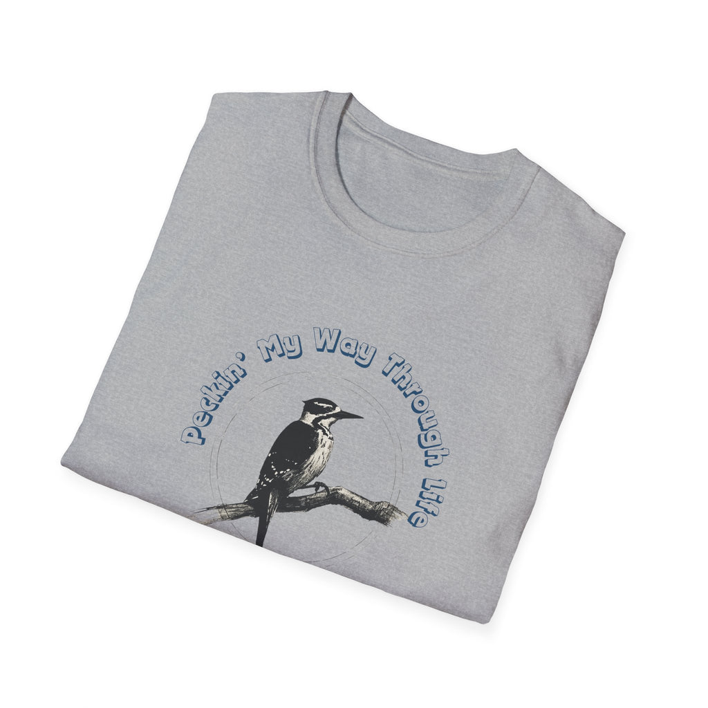 Peckin' My Way Through Life Unisex Softstyle T-Shirt