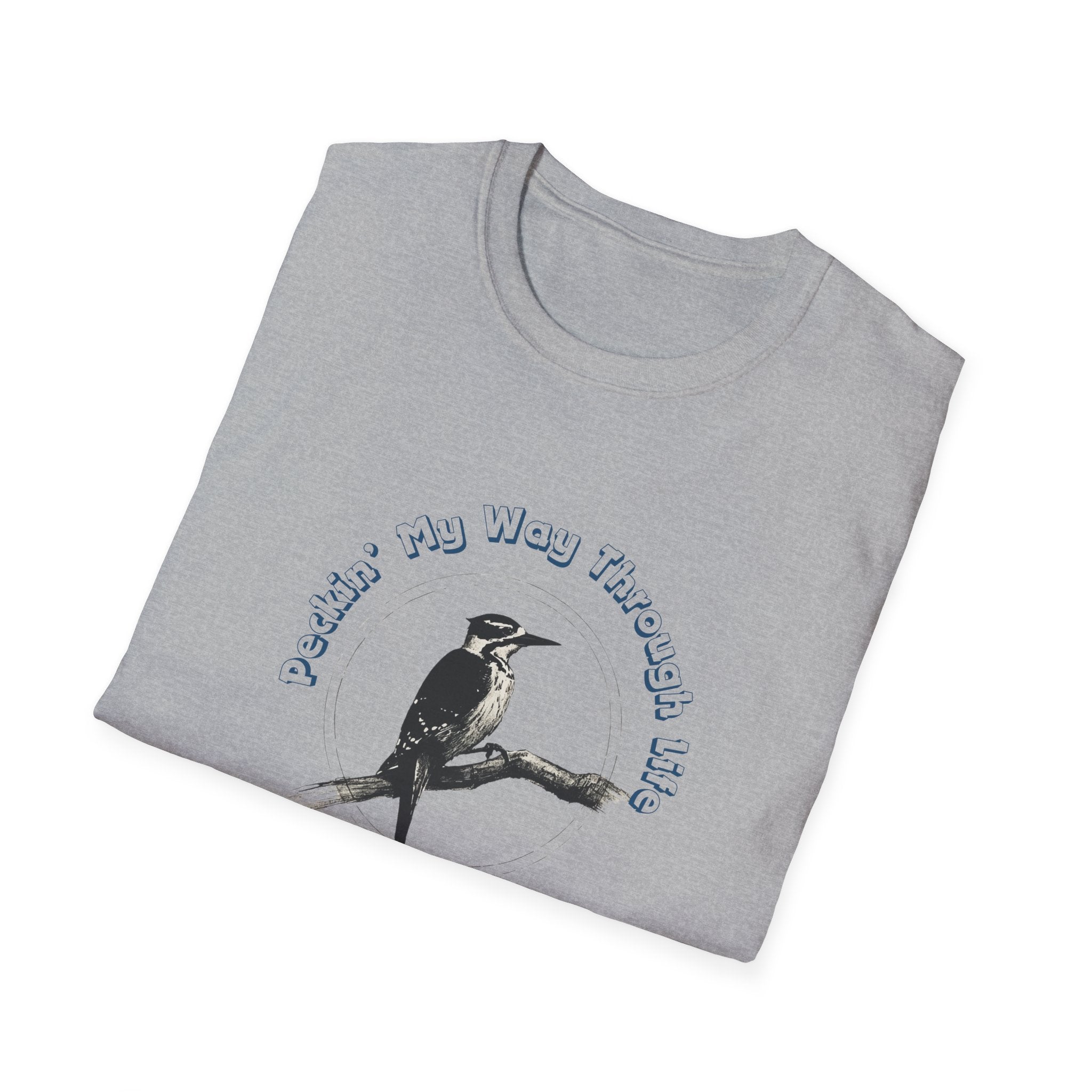 Peckin' My Way Through Life Unisex Softstyle T-Shirt