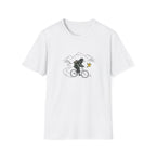 Bear On Bike Trail Unisex Softstyle T-Shirt