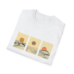 Trio Sun Sketch Unisex Softstyle T-Shirt