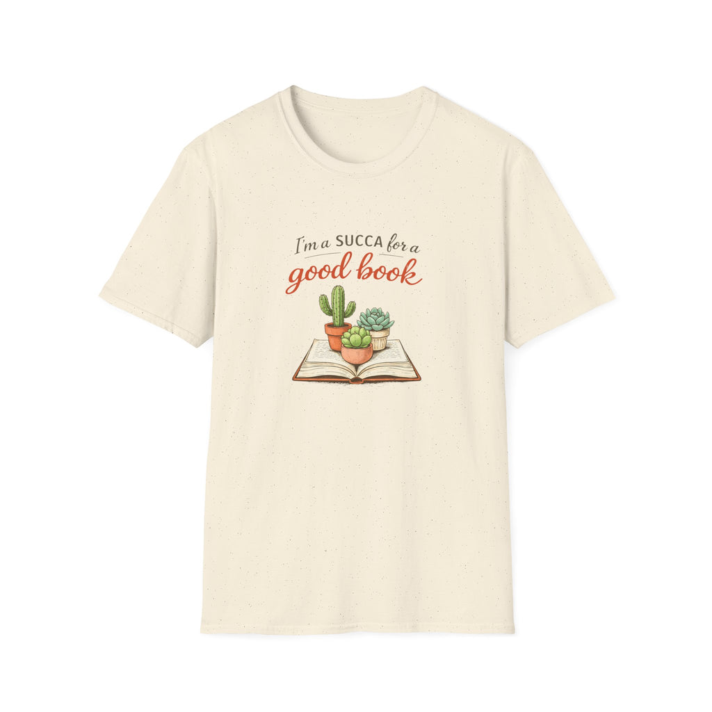Succa For A Good Book Unisex Softstyle T-Shirt