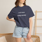 Cool dads camp outside T-shirt