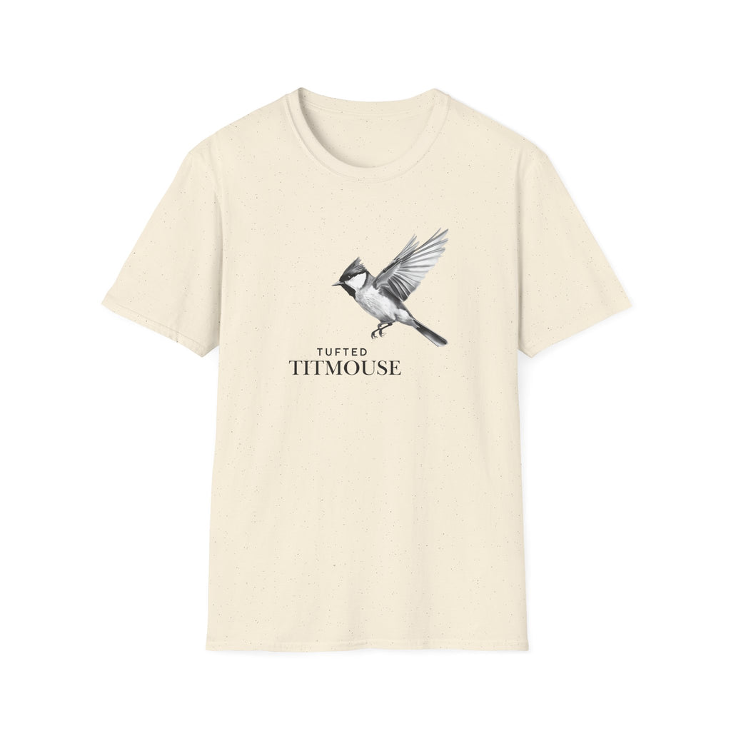 Tufted Titmouse Unisex Softstyle T-Shirt