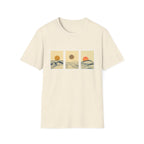 Trio Sun Sketch Unisex Softstyle T-Shirt