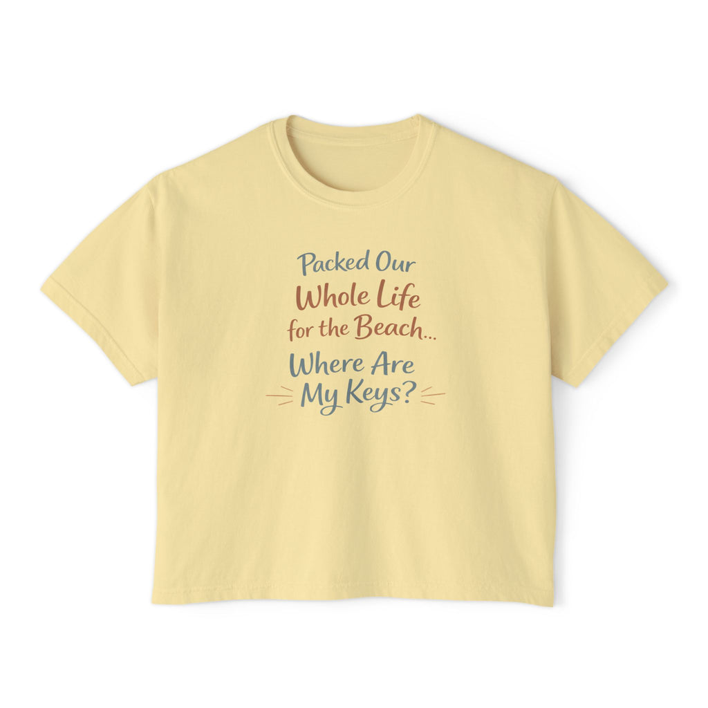 Packed My Whole Life Women's Boxy Tee