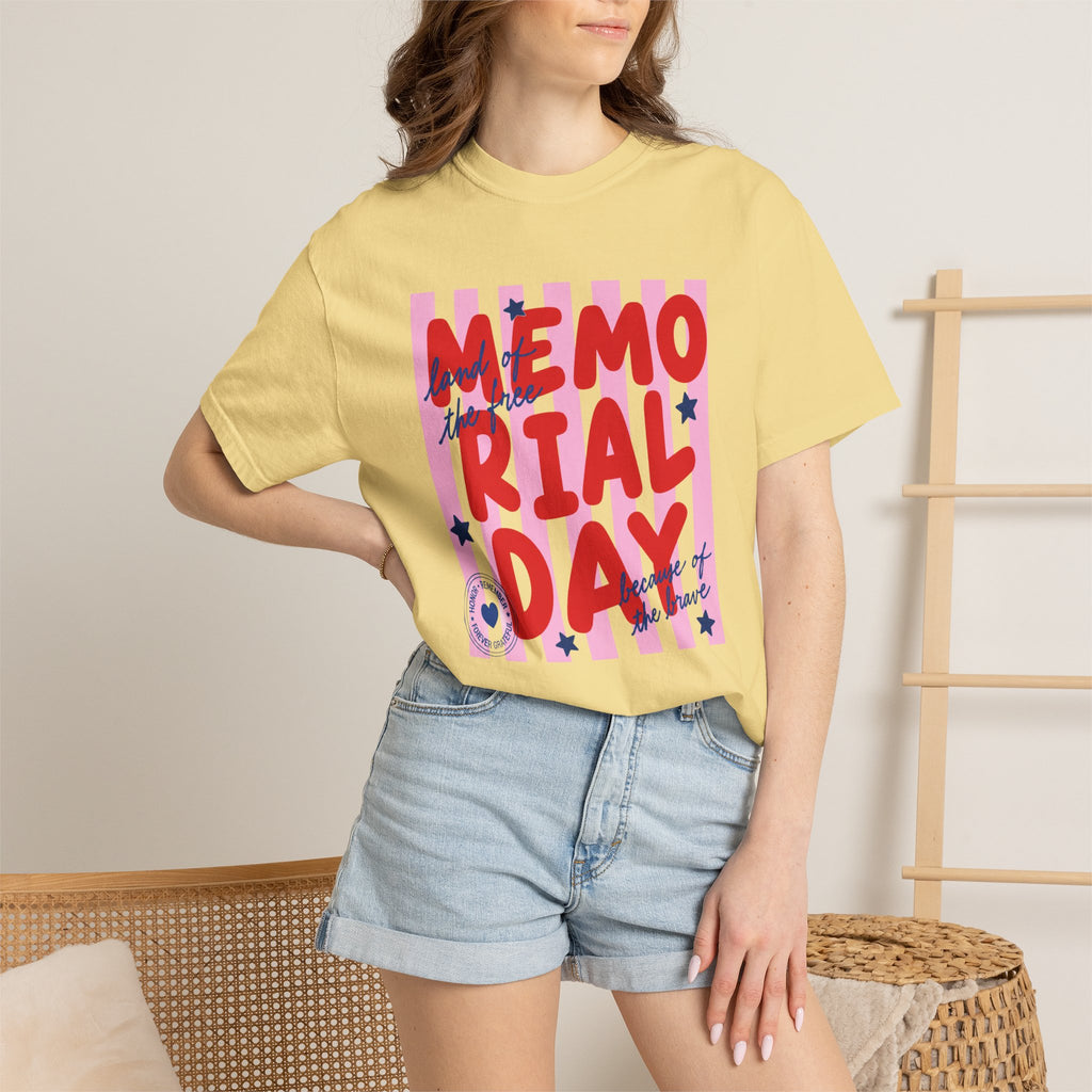 Memorial Day Land Of The Free T-Shirt