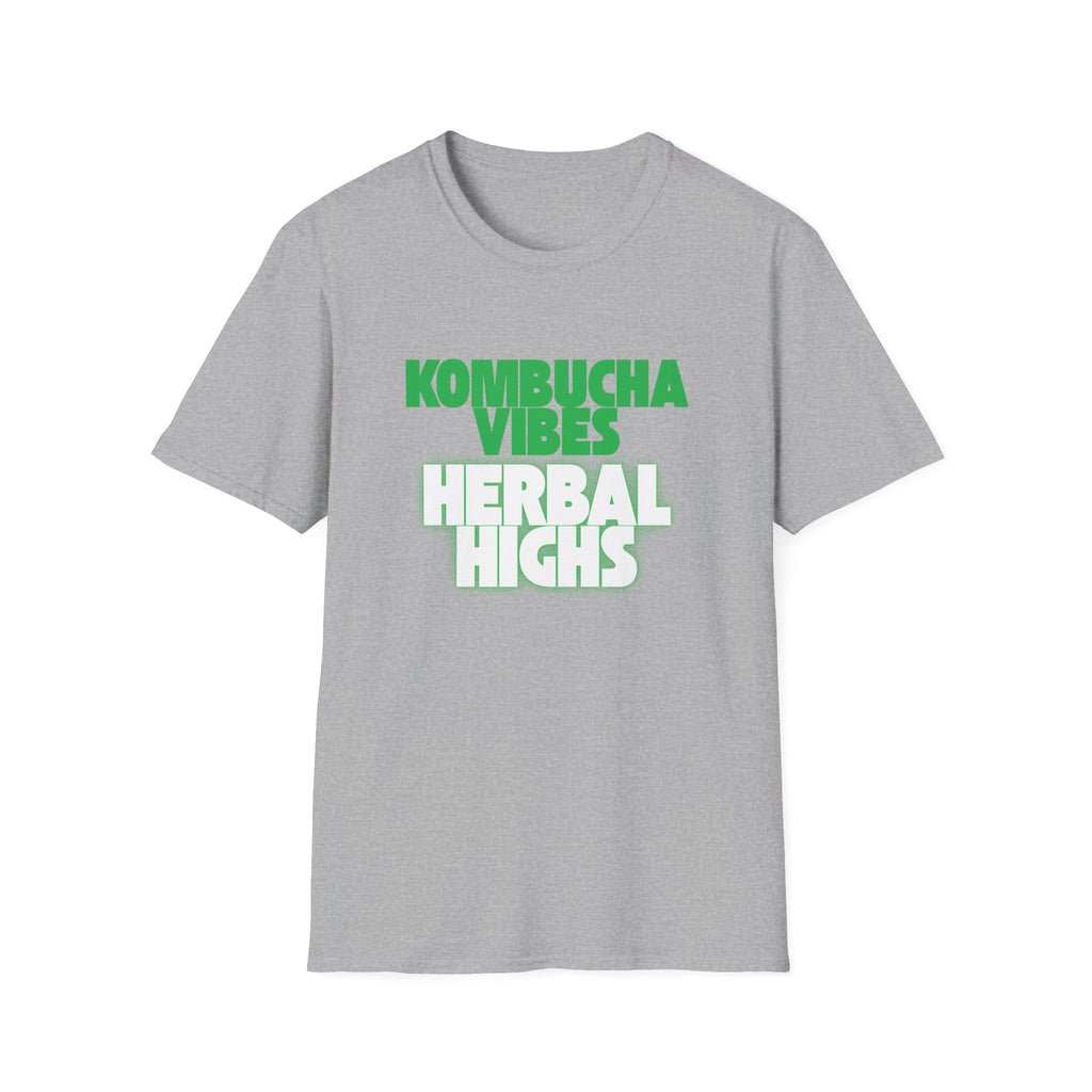 Kombucha And Herbal Highs Unisex Softstyle T-Shirt
