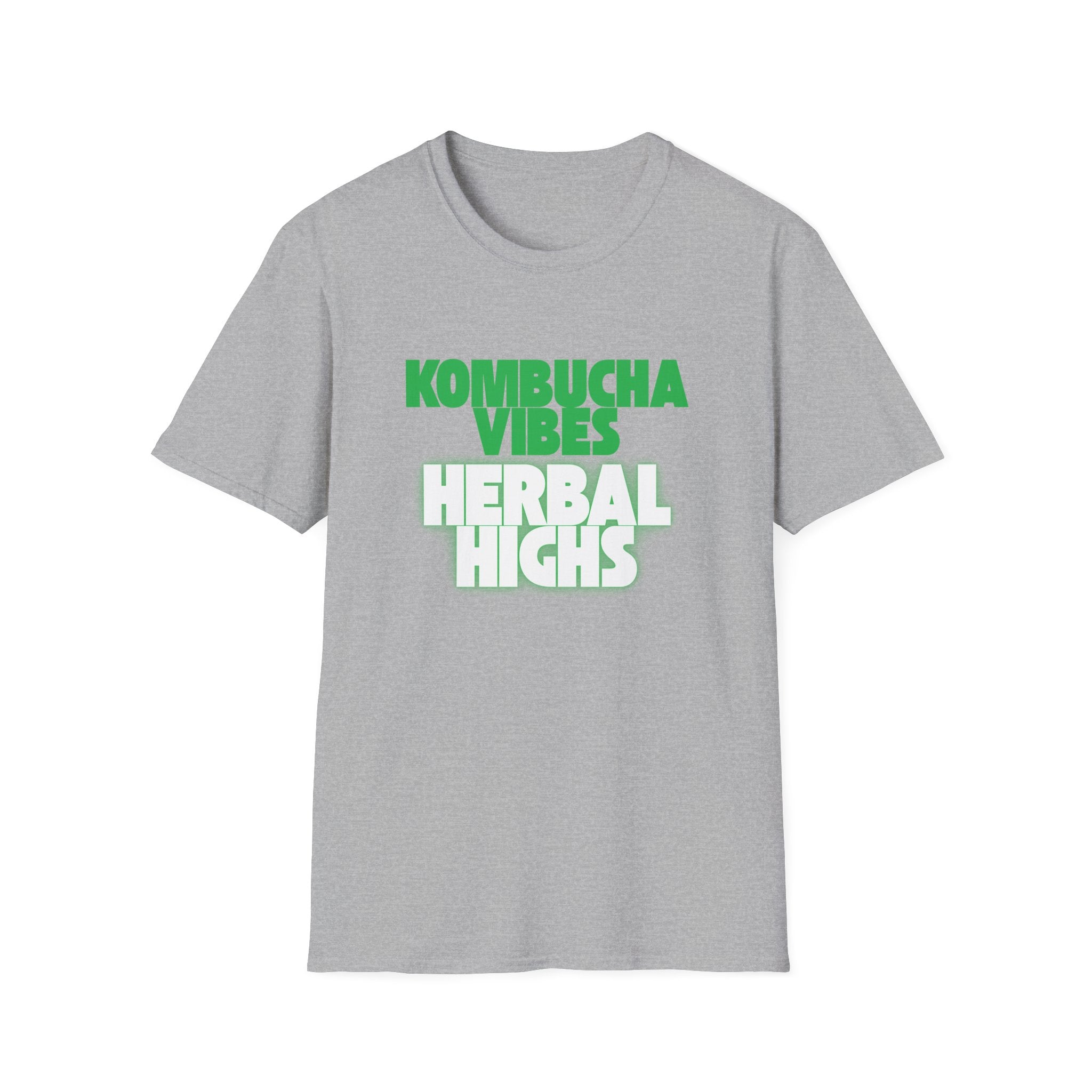 Kombucha And Herbal Highs Unisex Softstyle T-Shirt