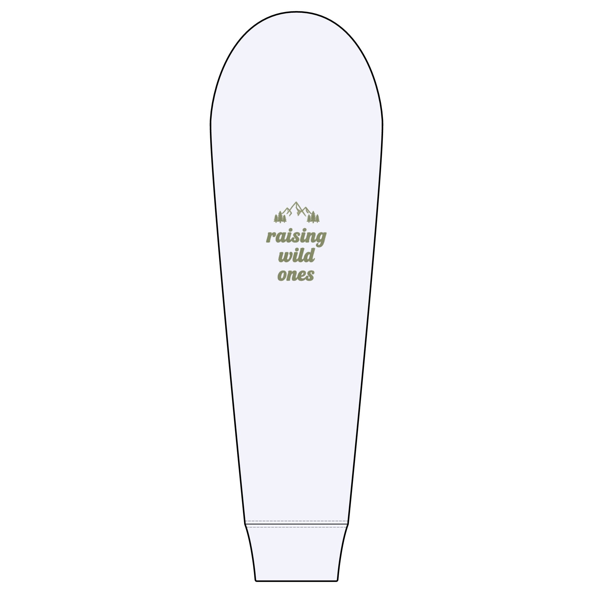 Wild Mama "Raising Wild Ones" Right Sleeve Tri Long