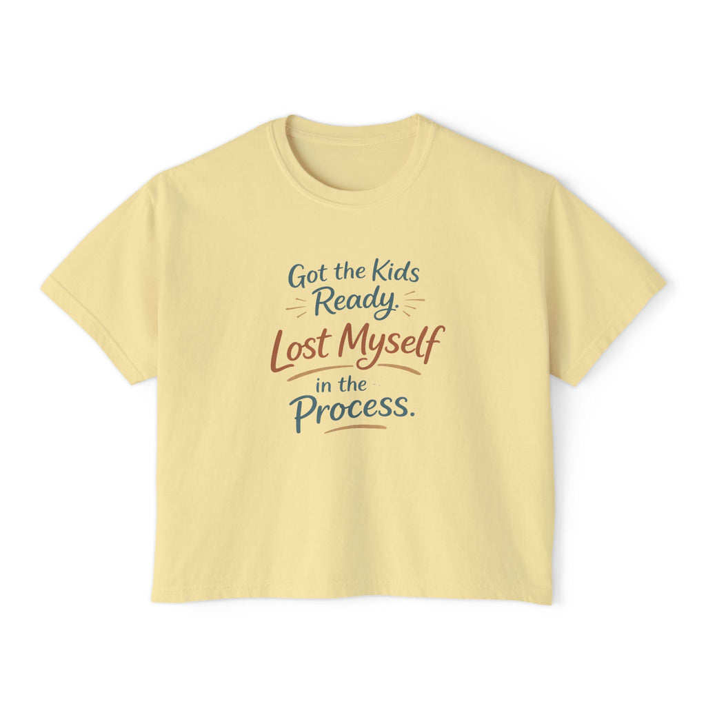 Lost Myself in the Process Women's Boxy Tee