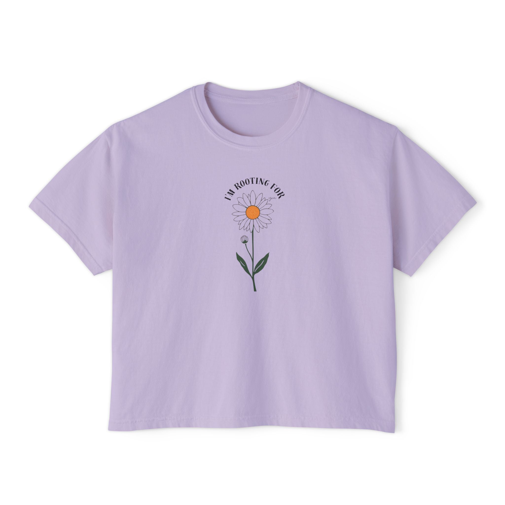 Rooting For You Women's Boxy Tee