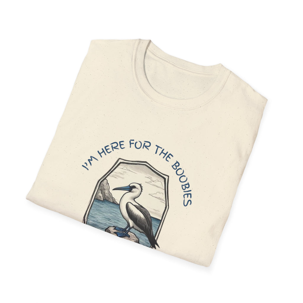 I'm Here For The Boobies Unisex Softstyle T-Shirt