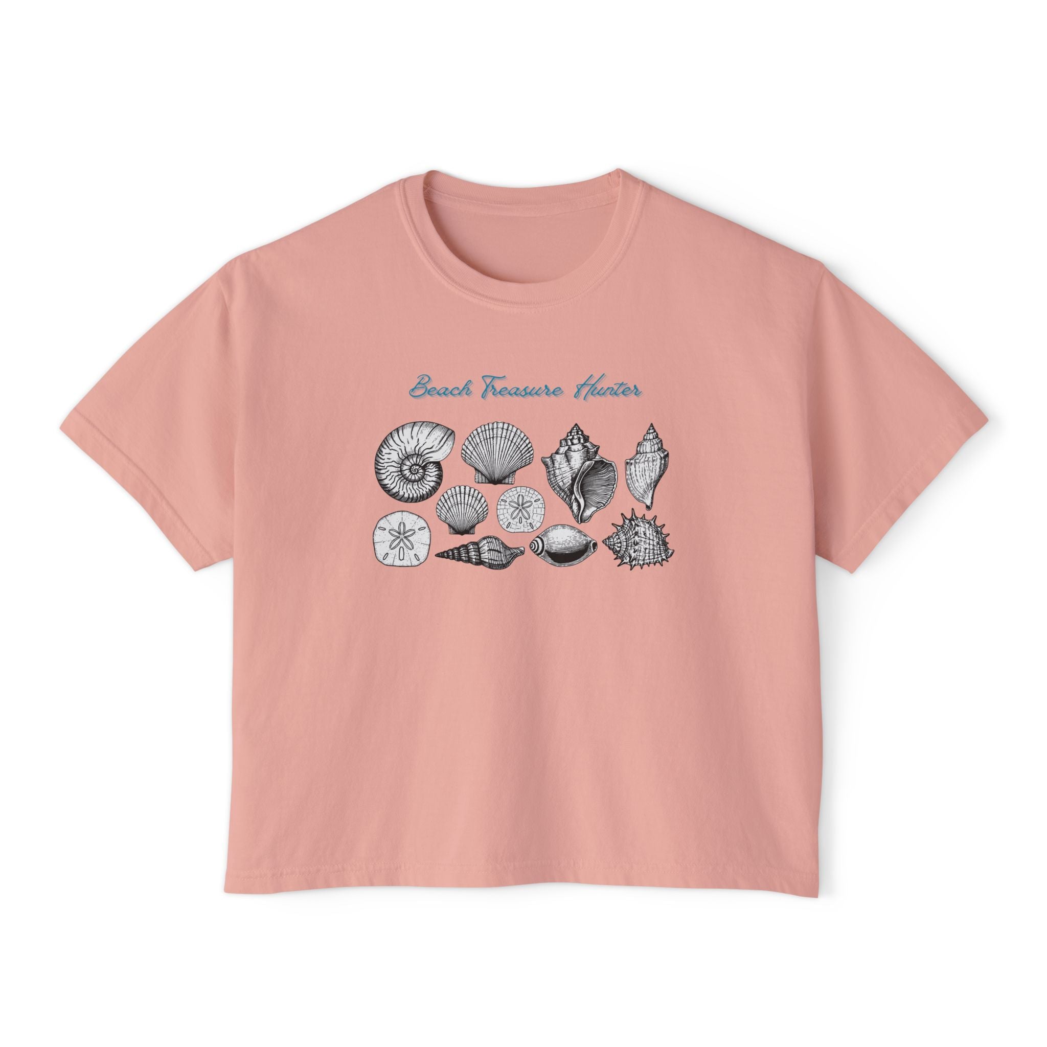 Beach Treasure Hunter Women's Boxy Tee