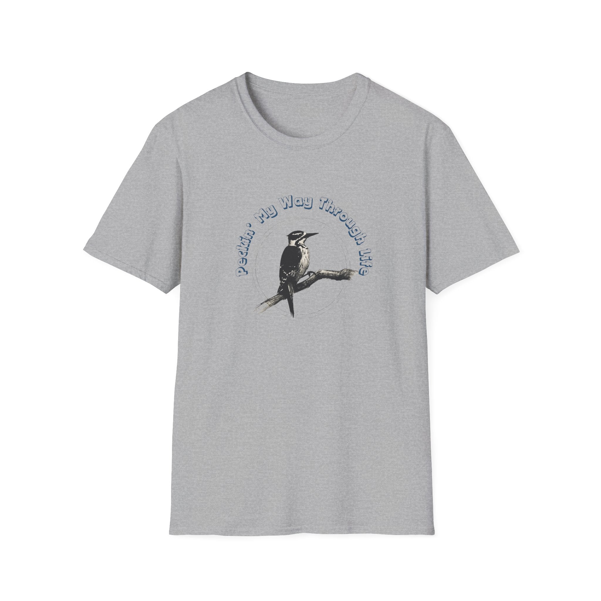 Peckin' My Way Through Life Unisex Softstyle T-Shirt