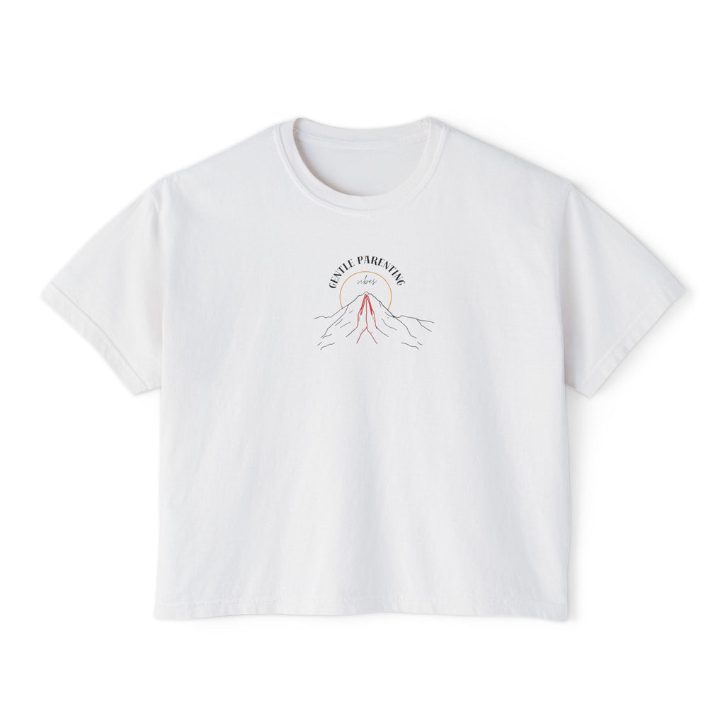 Gentle Parenting Vibes Women's Boxy Tee