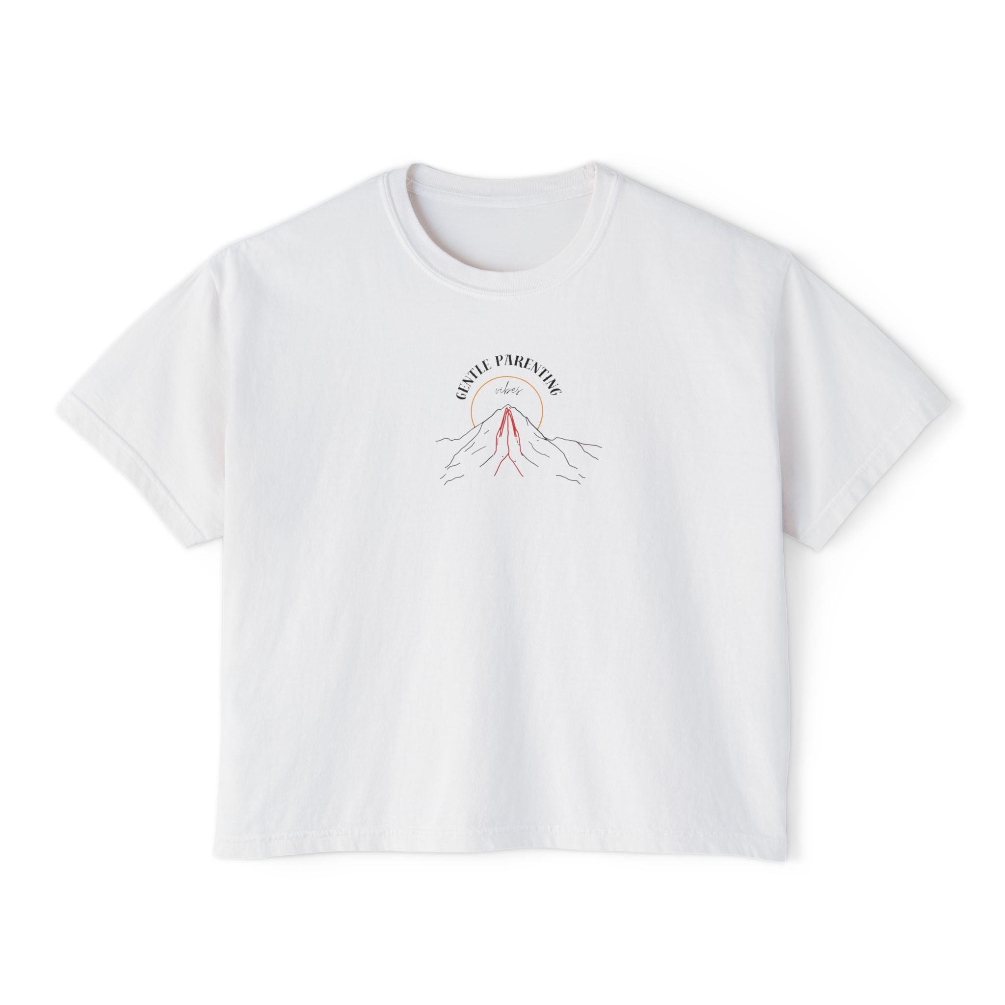 Gentle Parenting Vibes Women's Boxy Tee