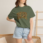 Wildflower Mama Retro Floral Design T-shirt