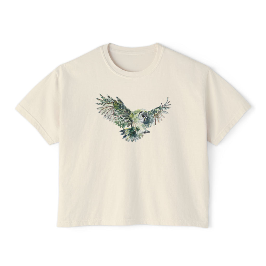 Soaring Eagle in Nature Women's Boxy Tee