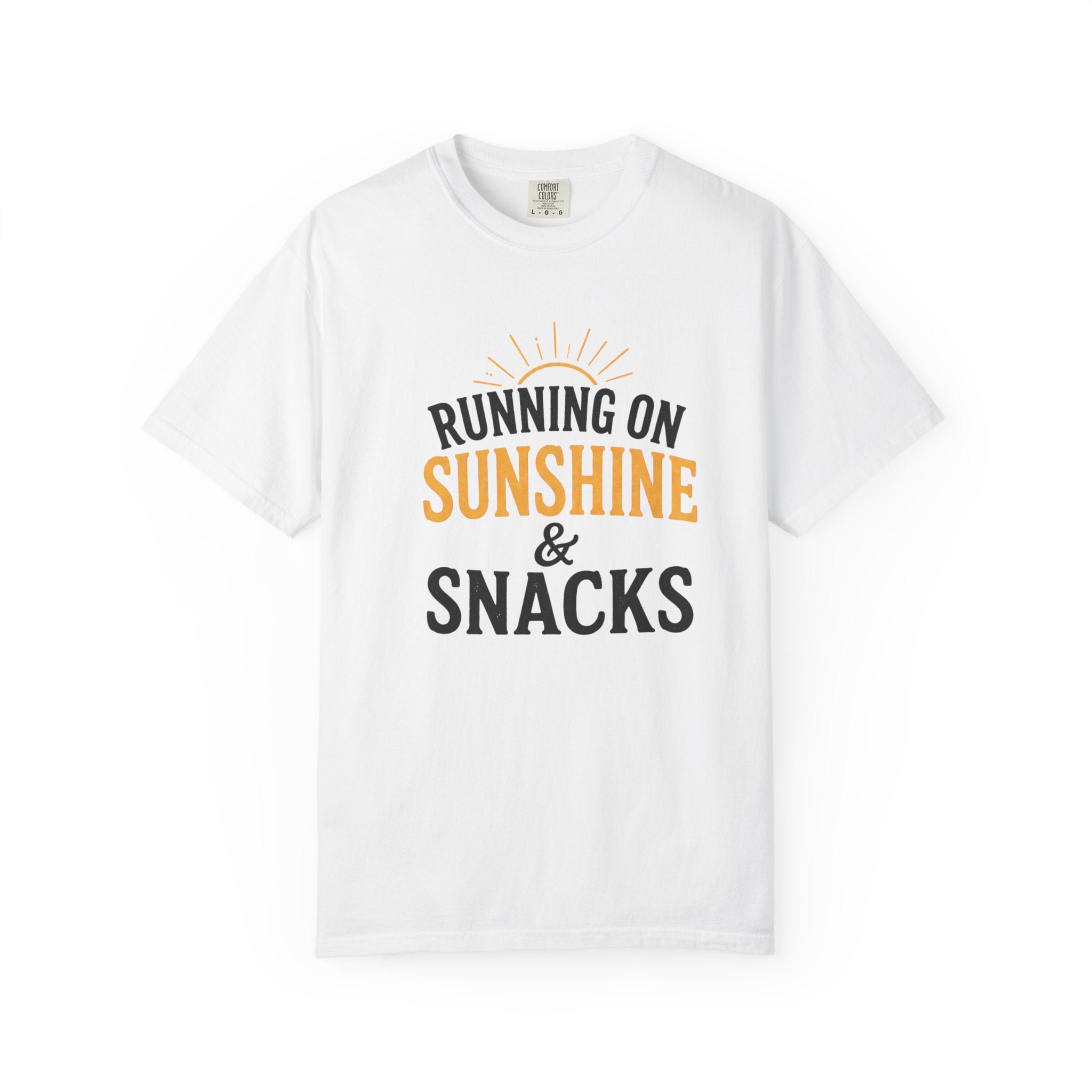 Running On Sunshine & Snacks T-shirt