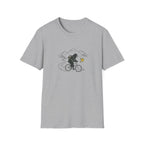 Bear On Bike Trail Unisex Softstyle T-Shirt