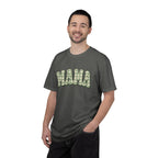 Mama Retro Gingham Graphics Unisex Garment-Dyed T-shirt