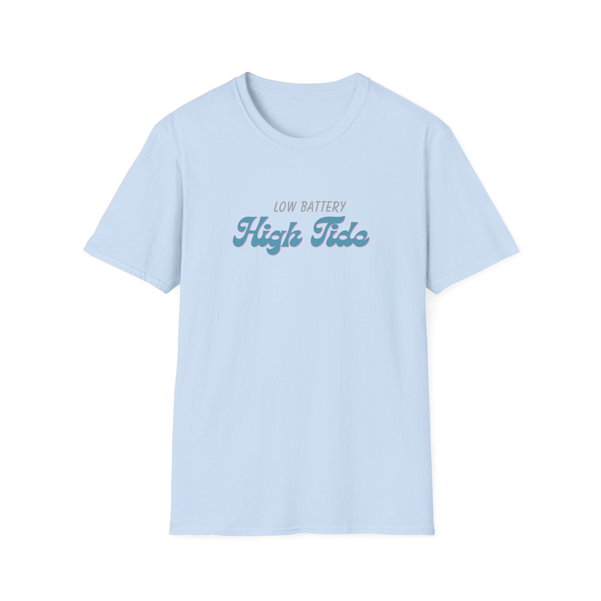 Low Battery High Tide Unisex Softstyle T-Shirt