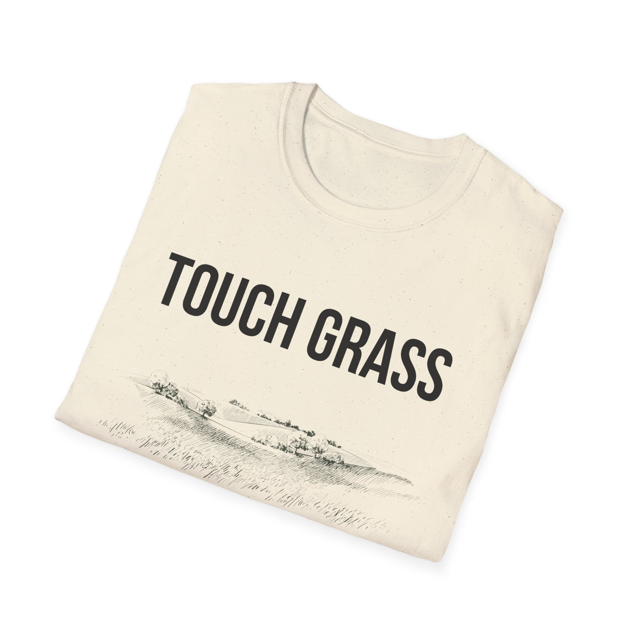 Touch Grass Unisex Softstyle T-Shirt