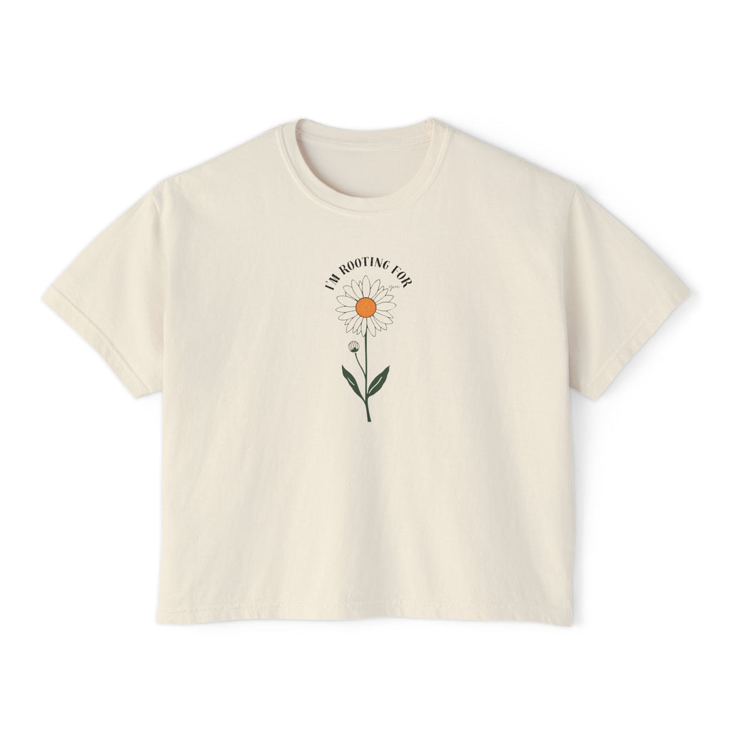 Rooting For You Women's Boxy Tee