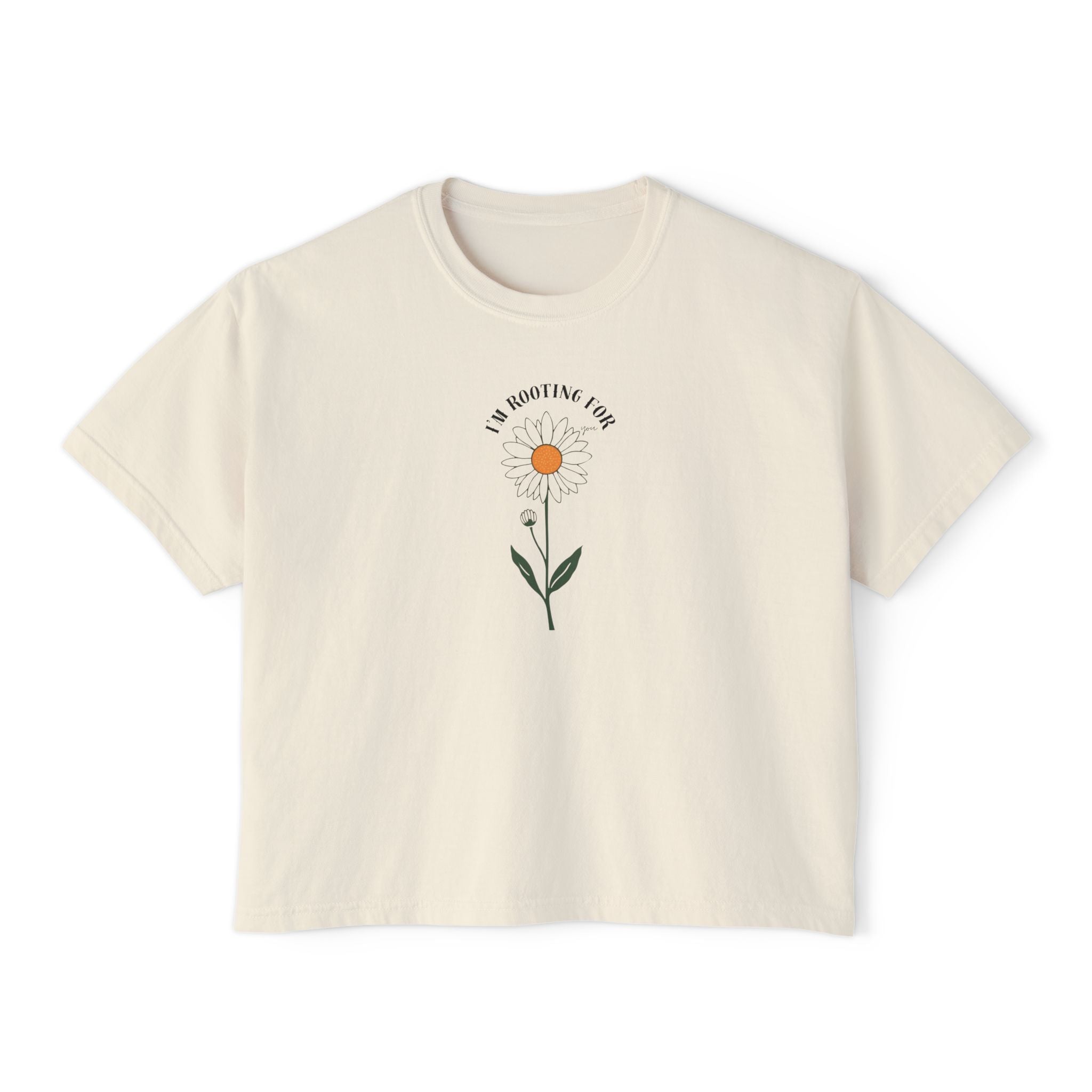 Rooting For You Women's Boxy Tee