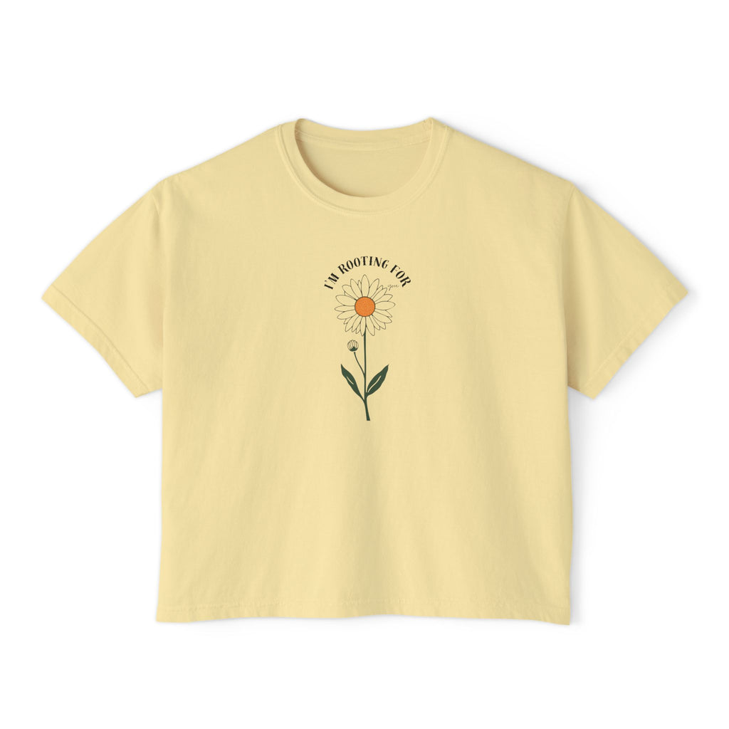 Rooting For You Women's Boxy Tee