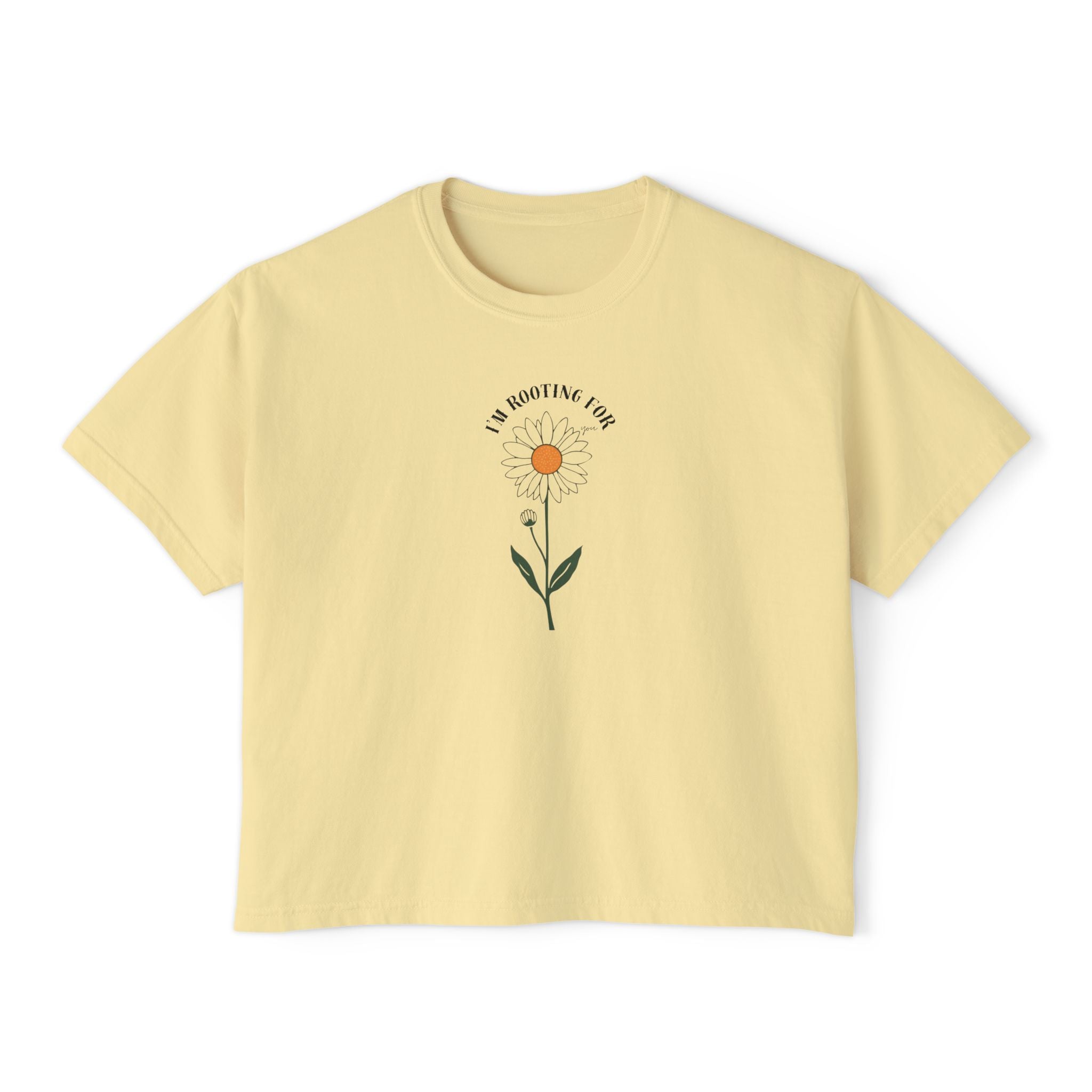 Rooting For You Women's Boxy Tee