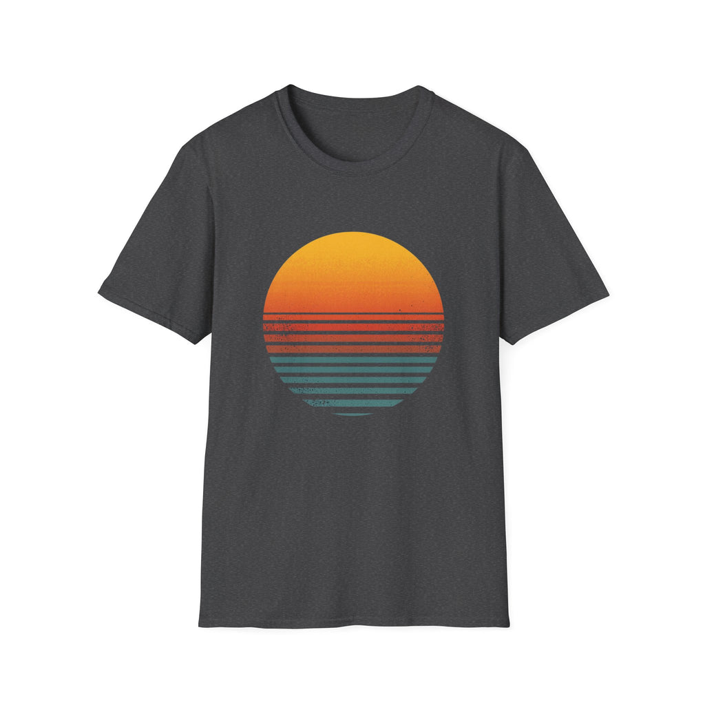 Retro Sun Unisex Softstyle T-Shirt