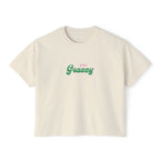 Stay Grassy Women's Boxy Tee
