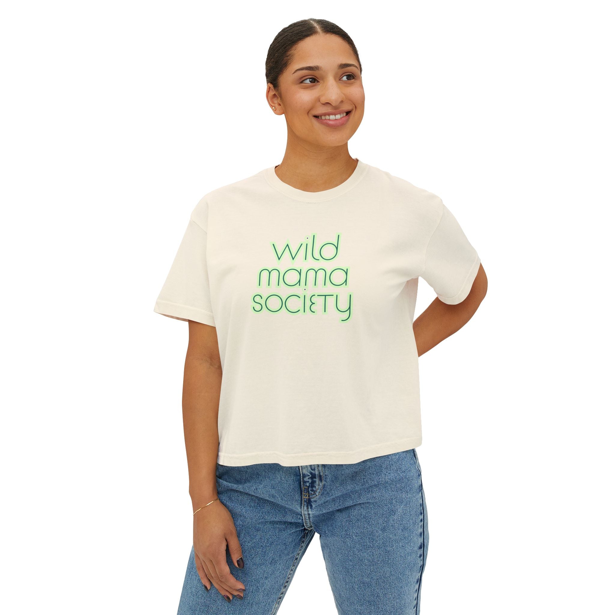Wild Mama Society Women's Boxy Tee