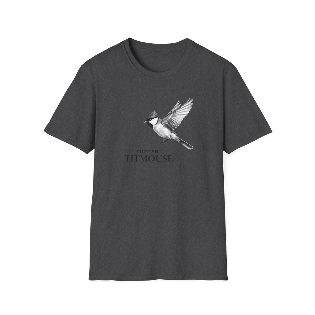 Tufted Titmouse Unisex Softstyle T-Shirt