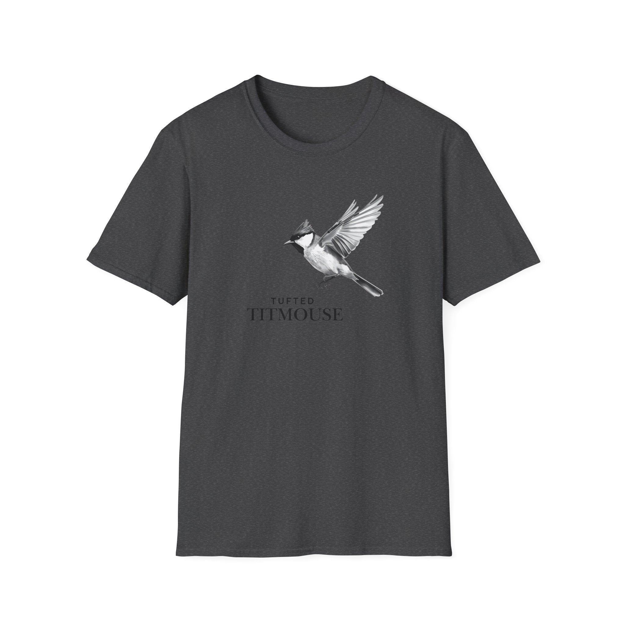 Tufted Titmouse Unisex Softstyle T-Shirt