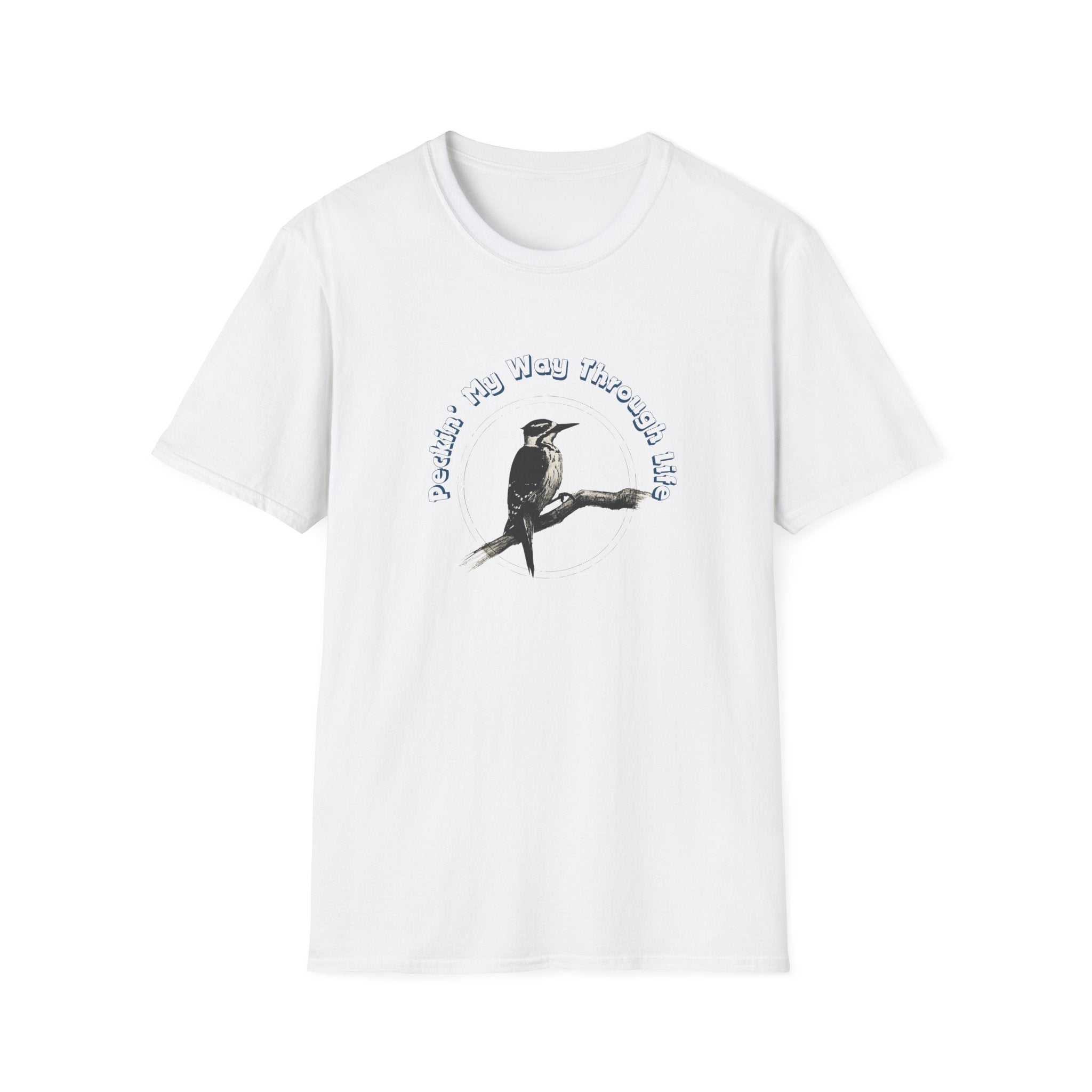 Peckin' My Way Through Life Unisex Softstyle T-Shirt