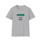 Certified Bird Nerd Unisex Softstyle T-Shirt