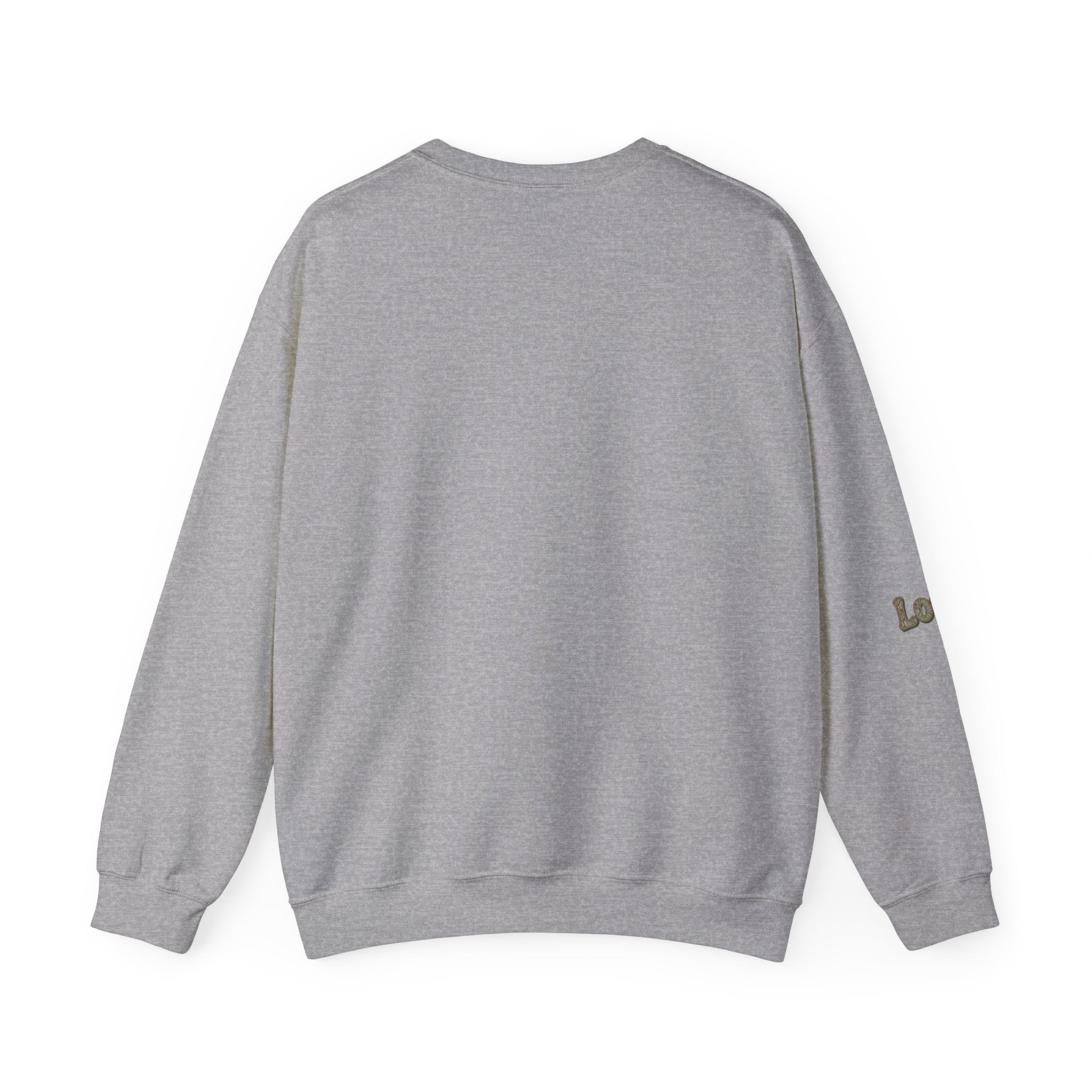 Mama "Love" Snake Skin Unisex Heavy Blend™ Crewneck Sweatshirt