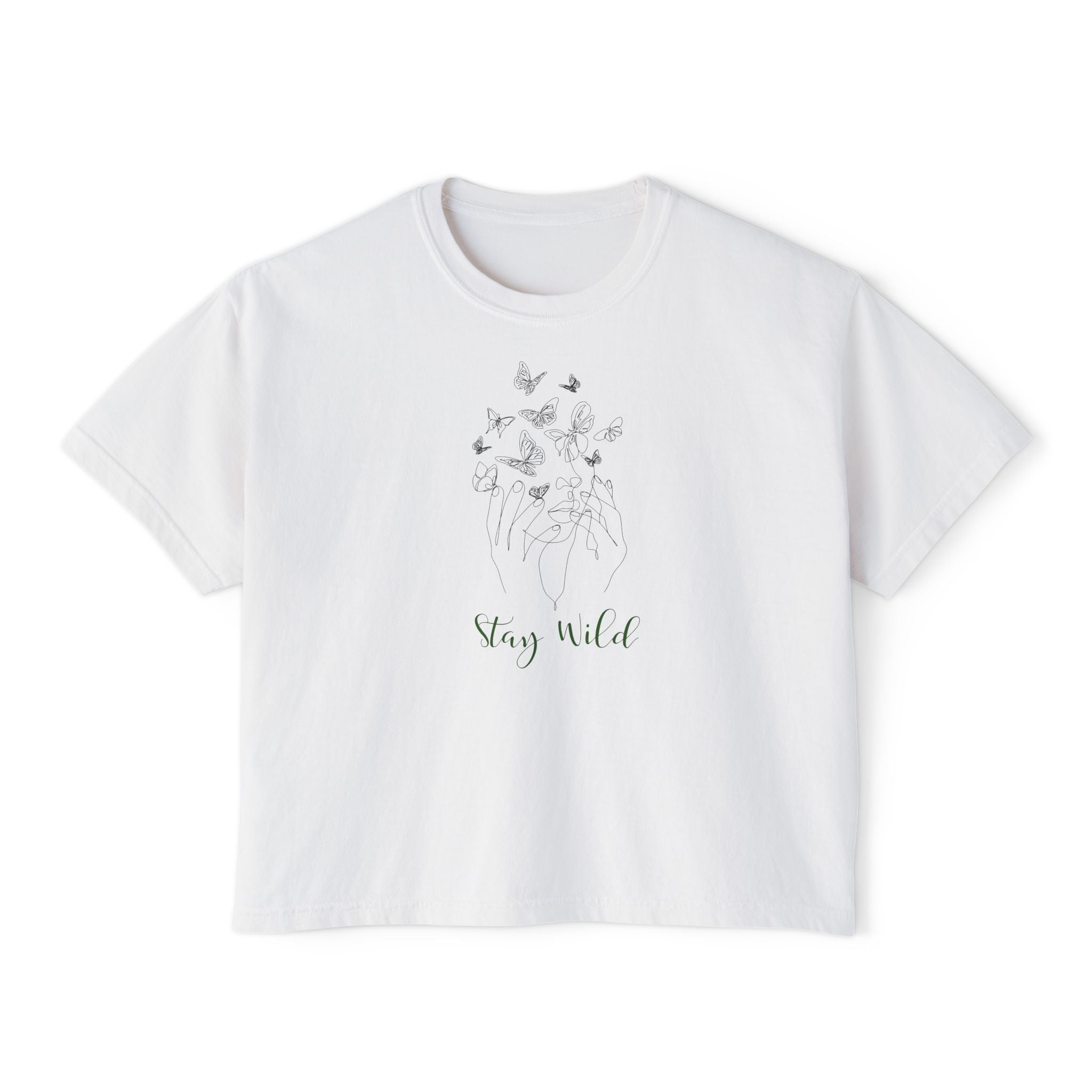 Stay Wild Women's Boxy Tee
