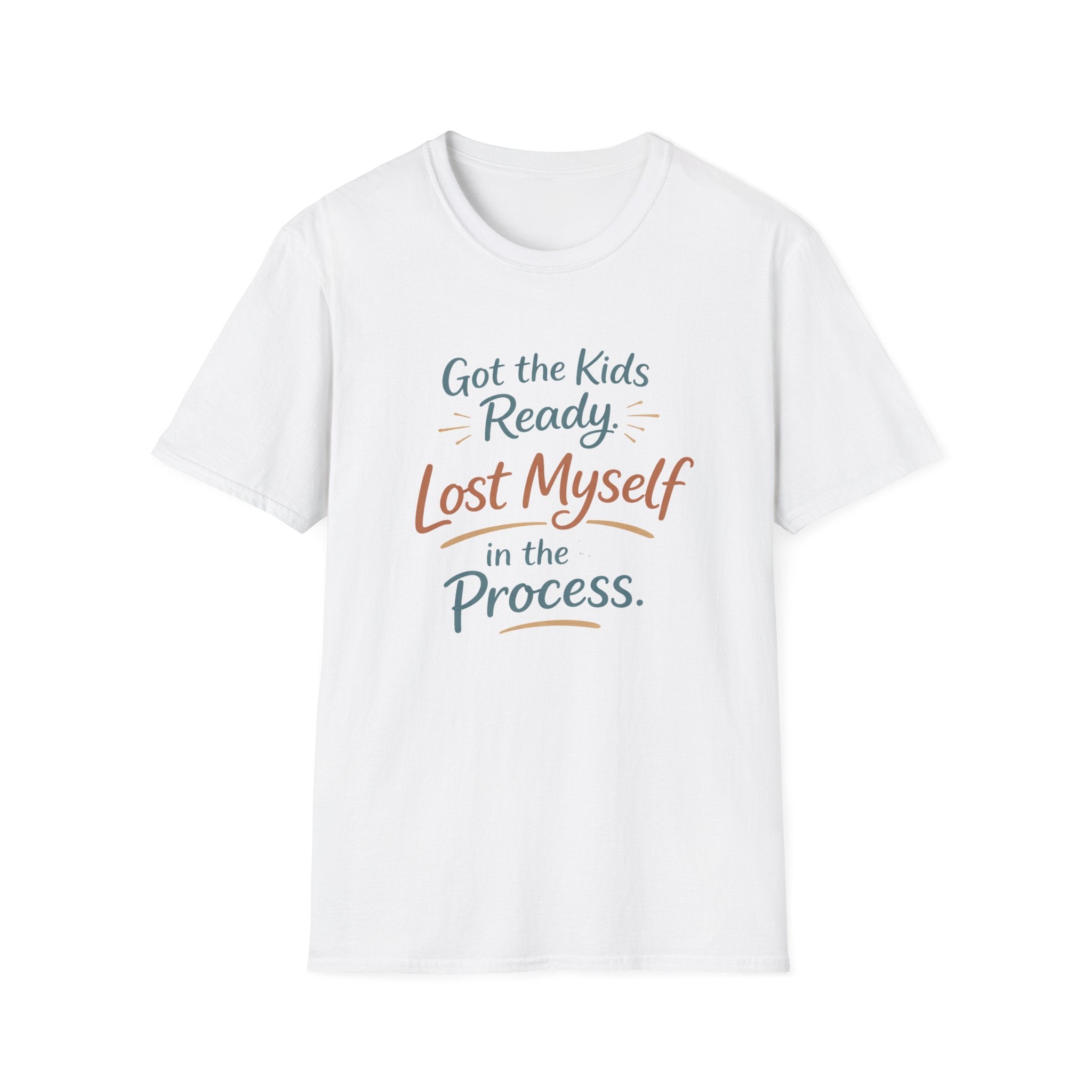 Got The Kids Ready Lost Myself Unisex Softstyle T-Shirt