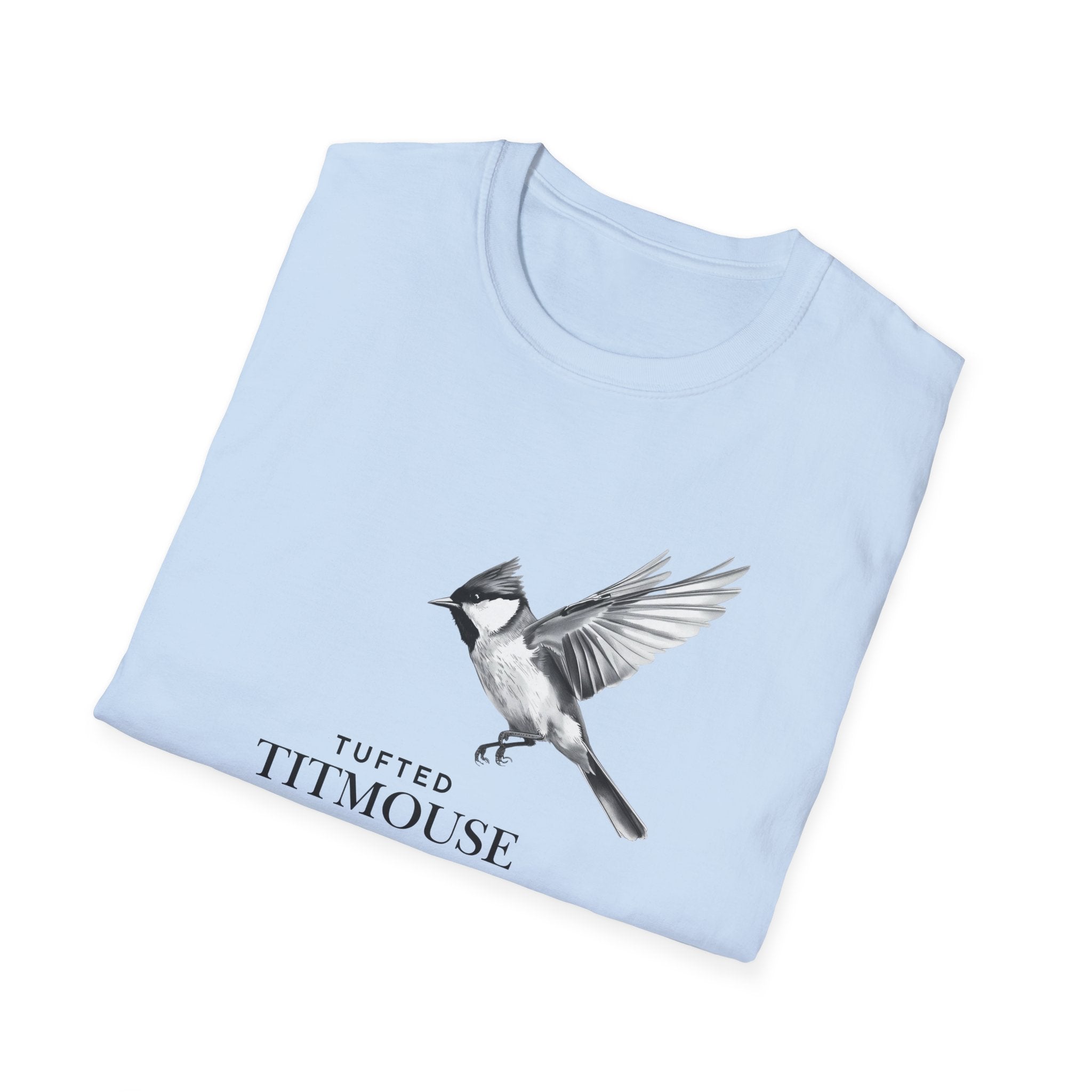 Tufted Titmouse Unisex Softstyle T-Shirt