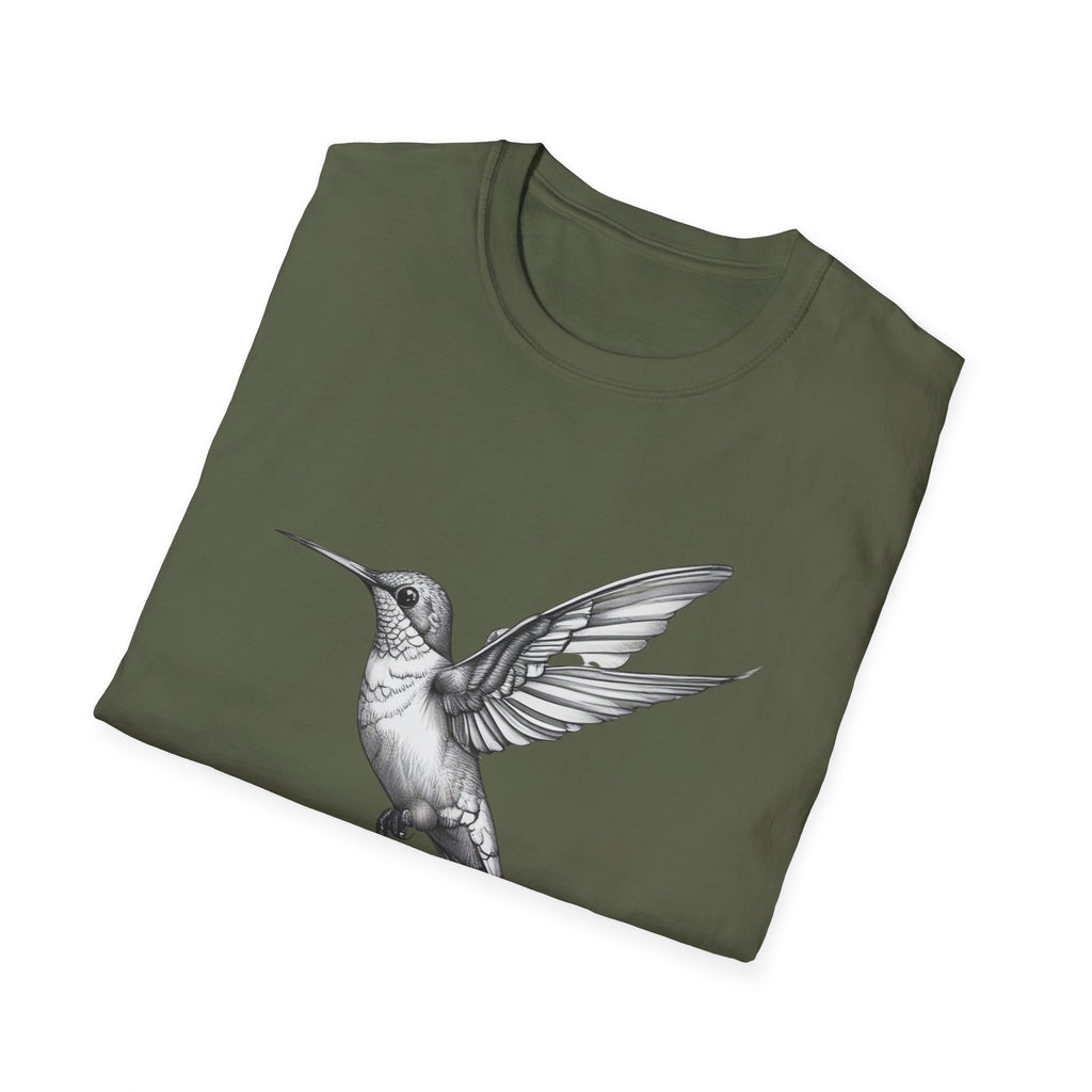 Woodpecker Bird Unisex Softstyle T-Shirt
