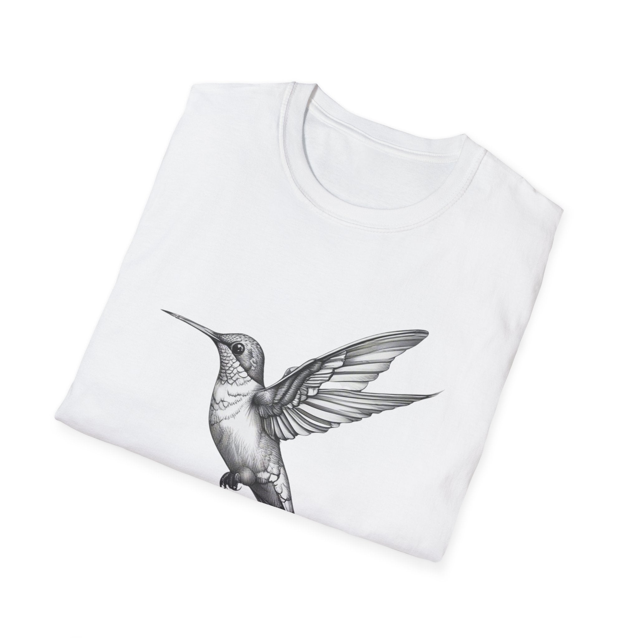 Woodpecker Bird Unisex Softstyle T-Shirt