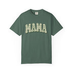 Mama Retro Gingham Graphics Unisex Garment-Dyed T-shirt